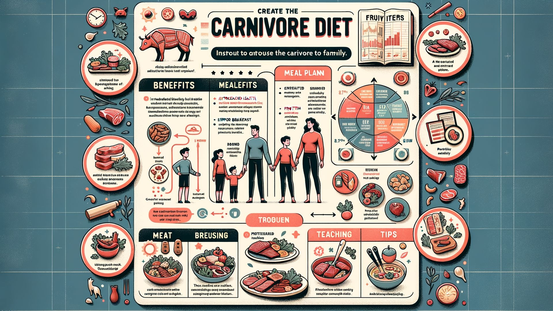 The Carnivore Diet A Guide to Teaching Your Family the Benefits and Meal Plans